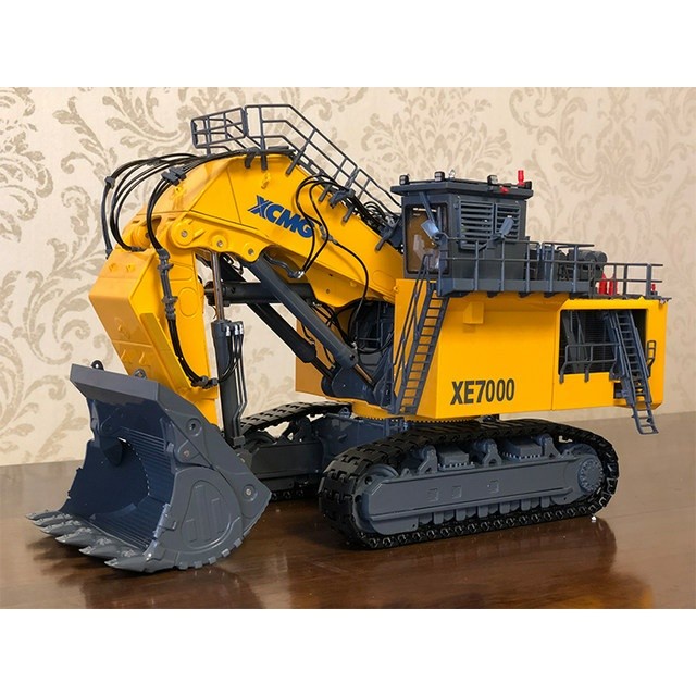 ✅Termurah Diecast Excavator Xcmg Ex7000 Front Shovel Alat Berat 1/50 Miniatur Diskon