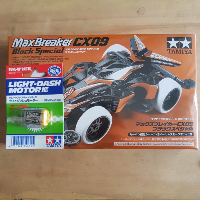 ✅Termurah Tamiya Max Breaker Cx 09 Black Special Limited Terbaru