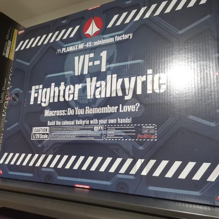 ✨Baru Plamax 1/20 Macross Vf-1 Fighter Valkyrie Terbatas