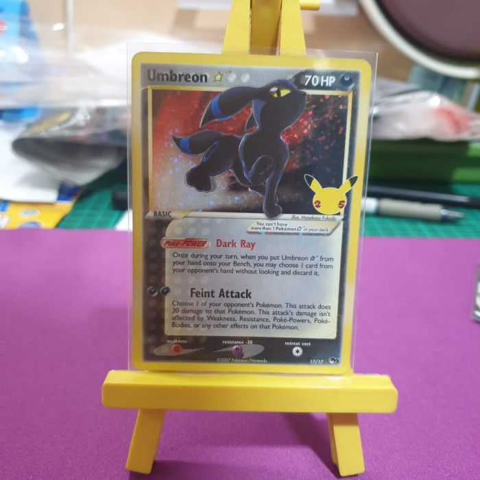✅Termurah Pokemon Tcg English - Umbreon Celebrations Limited