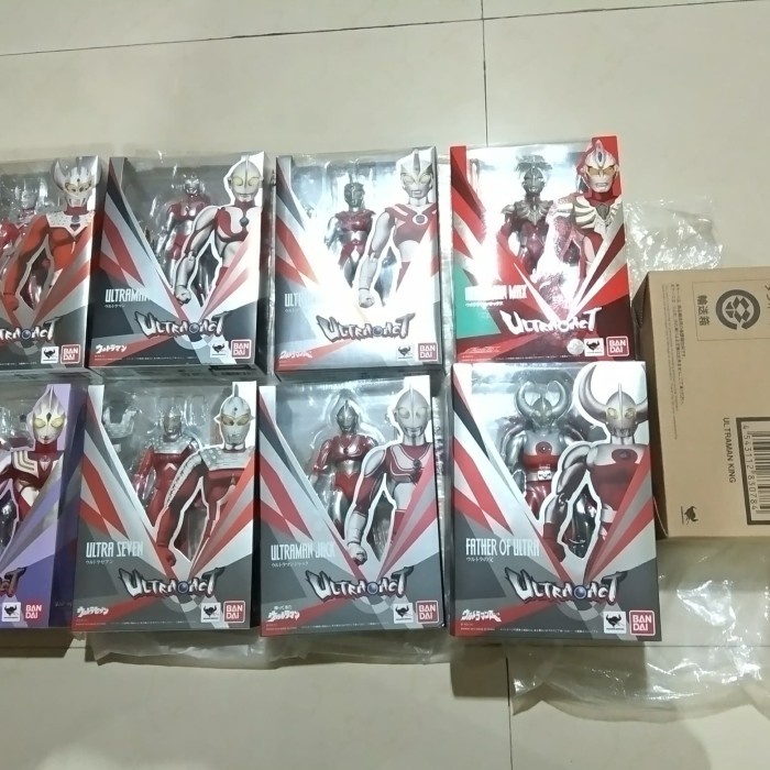 ✨Baru New Misb Ultra Act Ultraman King Max Tiga Father Taro Seven Ace Zoffy Terbaru