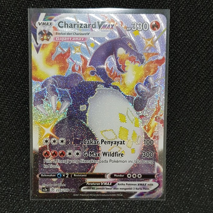 ✅Termurah Shiny Charizard Vmax Pokemon Indonesia Terbaru