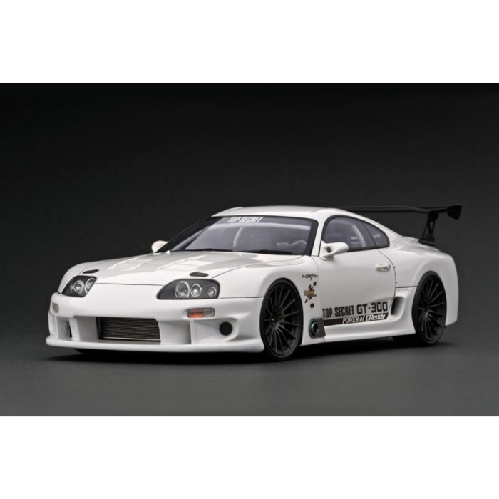 ✅Termurah 1:18 Top Secret Gt300 Supra Jza80 White Limited