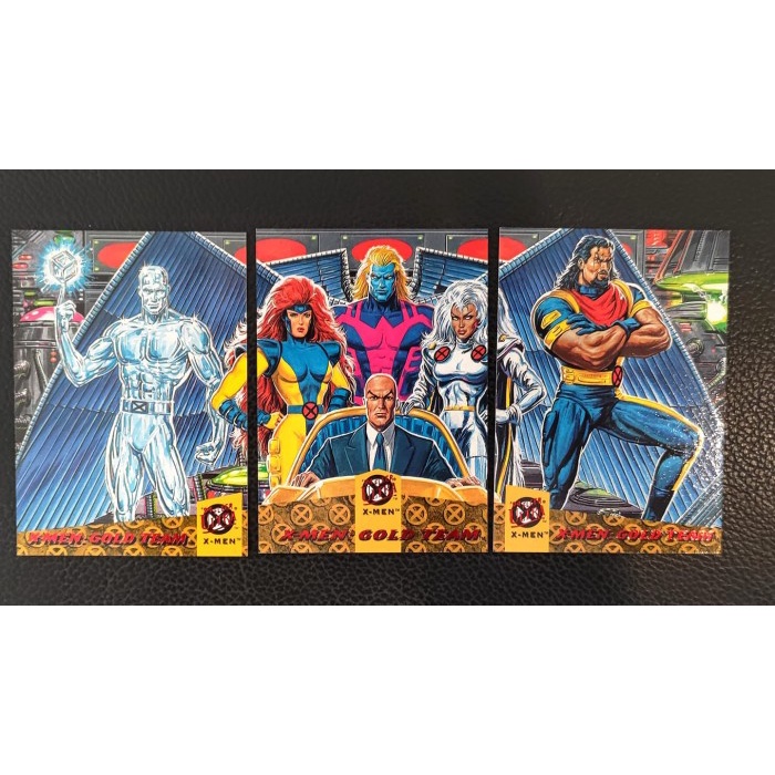 ✅Termurah X-Men Ultra Fleer 94 Gold Team Triptych Limited Subset Trading Cards Berkualitas