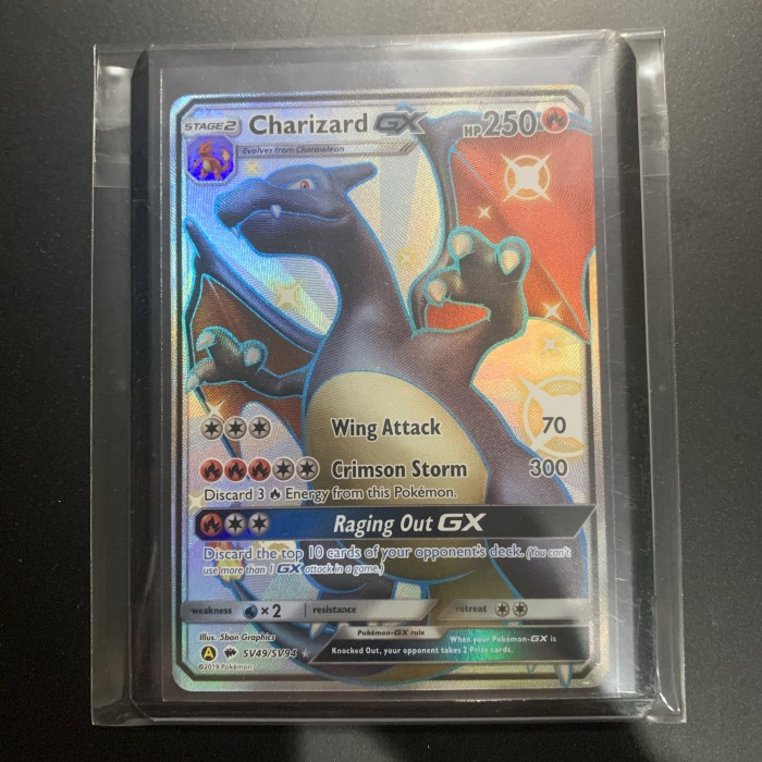 ✅Termurah Charizard Hidden Fates Shiny Kartu Pokemon Tcg English Asli Ori Sv49 Diskon