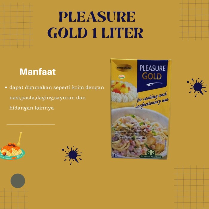 

.........] WHIPPY CREAM PLEASURE GOLD 1 LITER