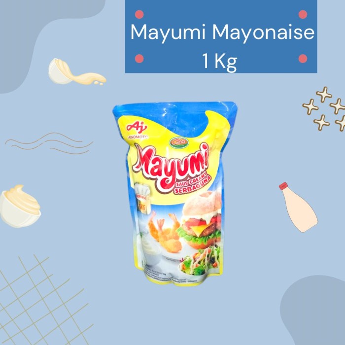 

Kualitas terbaik] MAYONAISE MAYUMI 1 KG