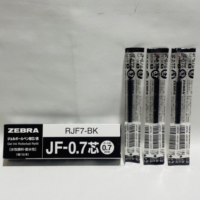 

Refill Pulpen Zebra Sarasa Clip 0,7 Mm Hitam / 1 Box Isi 10 Pcs