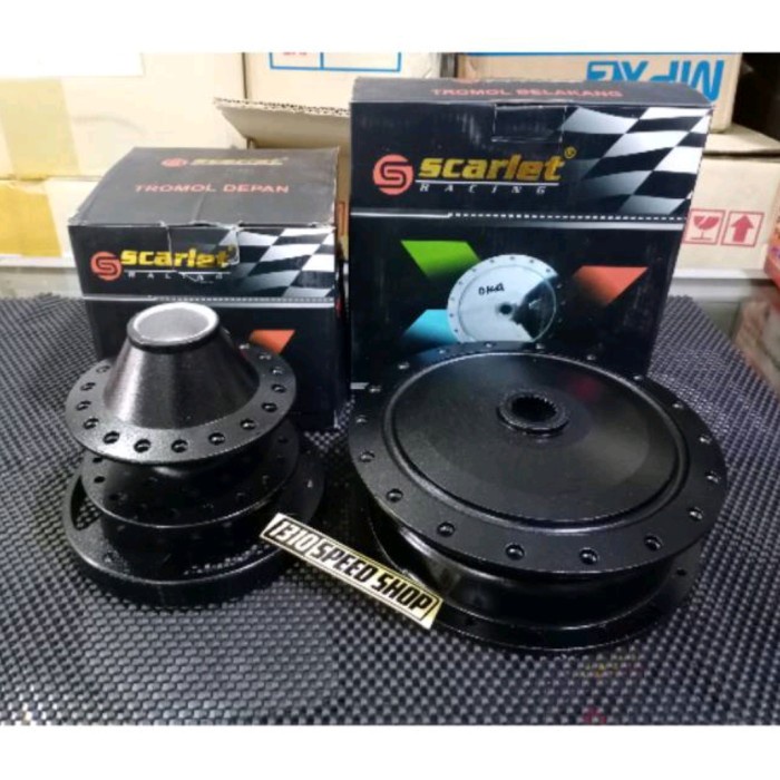 ✨New Tromol Set Scarlet Yamaha Aerox 155 Hitam Terbatas