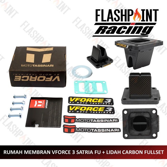 ✨New Bisa Cod Vforce 3 Rumah Dan Lidah Fullset Membran Satria Fu Vforce3 Berkualitas