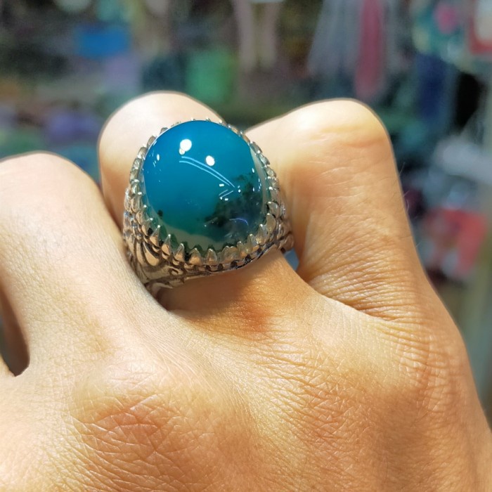 ✨Termurah Cincin Batu Bacan Doko Majiko Super 100 Asli Natural Alam Maluku Terbatas