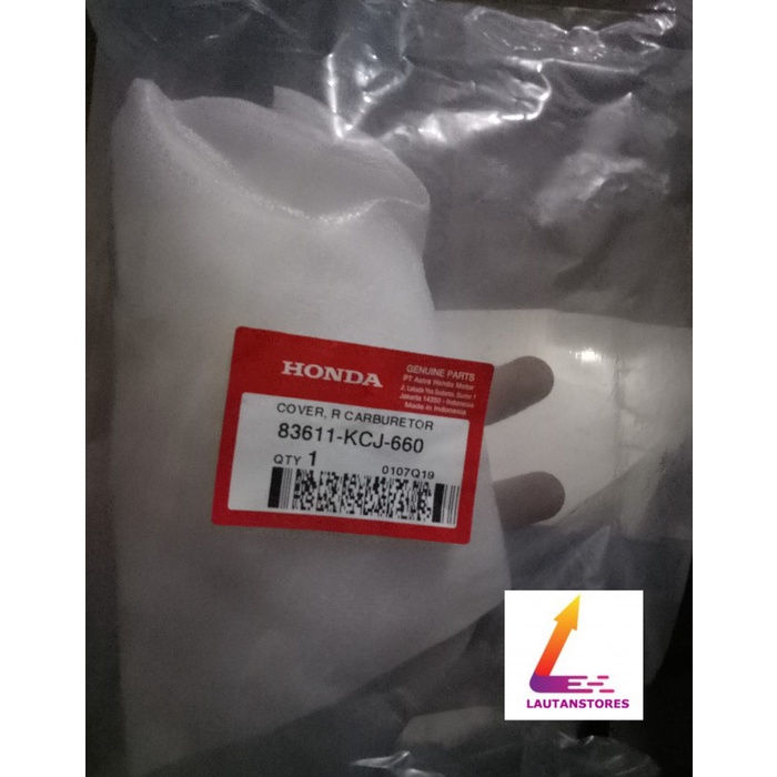✨New 83611-Kcj-660 Cover Tutup Kanan Karburator Chrom Krom Tiger Revo Terbaru