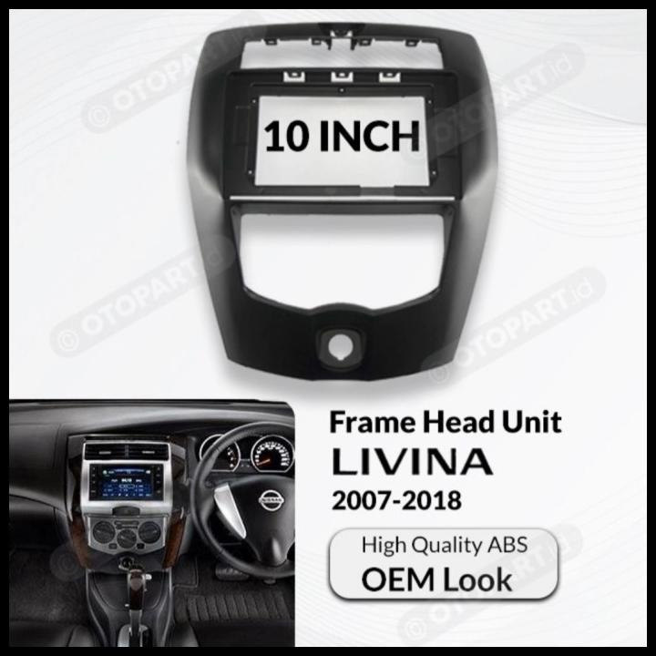 TERBARU FRAME LIVINA 10 INCH FRAME HEAD UNIT ANDROID LIVINA / GRAND LIVINA 