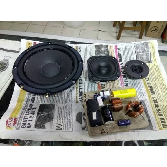 ✅Ori Speaker Split 3Way Avexis Fu6S Wavecor Tw Vifa With Xo Limited