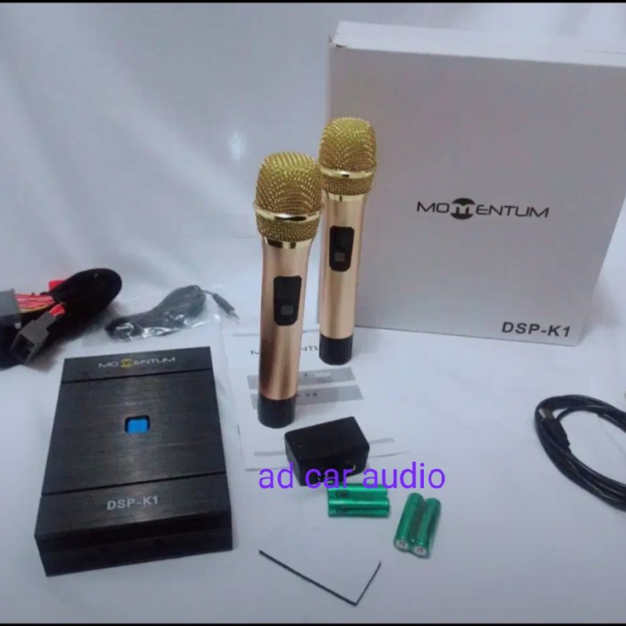 ✅New Ori Prosesor Audio Mobil Dsp Momentum K1 With Karaoke Terbaru