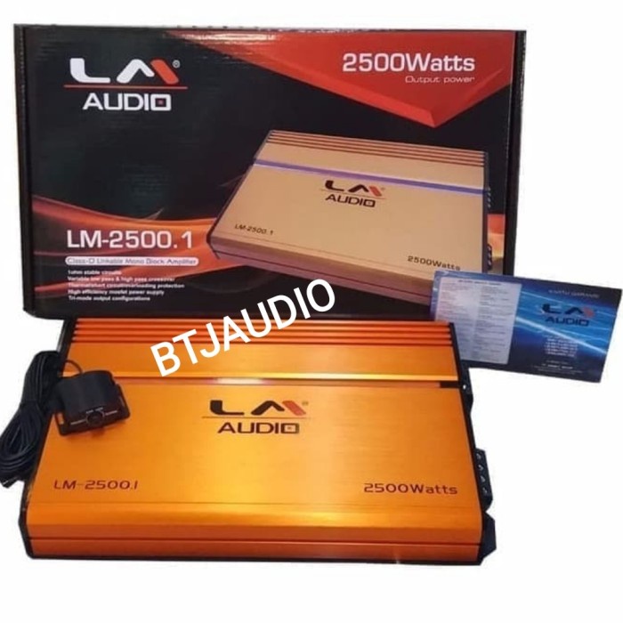 ✅New Ori Power Monoblok Lm Audio Lm-2500.1 Class D Resmi Bnib Lm Audio Diskon