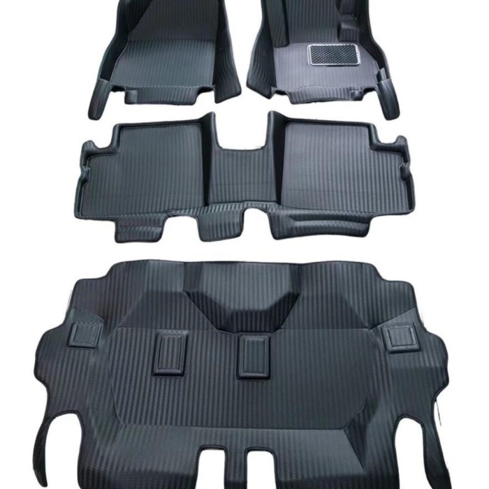 ✅New Ori Karpet Carbon 5D Expander 3 Baris Premium Berkualitas