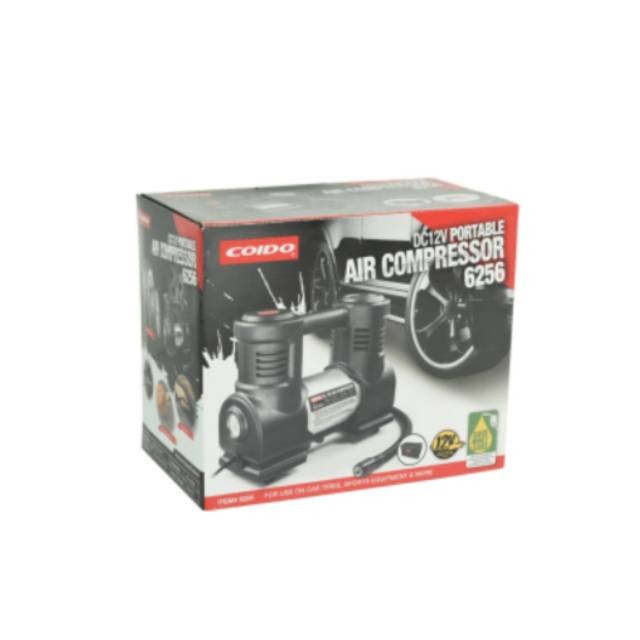✅New Coido 6256 Pompa Ban Mobil Dengan Lampu 100 Psi Diskon