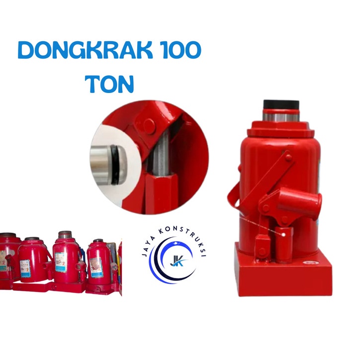 ✅New Dongkrak Botol/Dongkrak Hidrolik 100 Ton Berkualitas