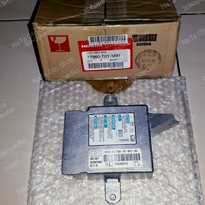 [Original] Modul Airbag/Ecu Srs Crv Gen 4 2400Cc Th.2013-2016  77960-T0Y-M91  Terbatas