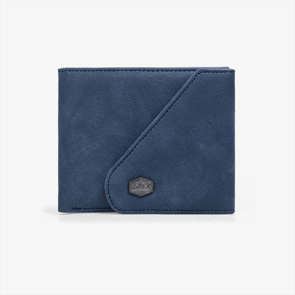 Terlaris Geoff Max Official - Daemick Navy Wallet Dompet Pria SALE