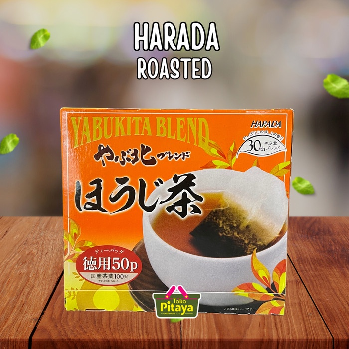 

*****] Harada Roasted Green Tea Teh Hijau Celup Jepang 2 gr x 50 Tea Bag