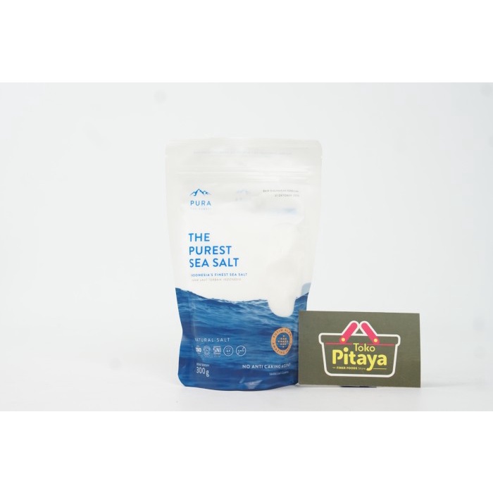 

*****] Pura Seasalt Purest Sea Salt 300gr Garam Laut tural Fine / Garam Halus