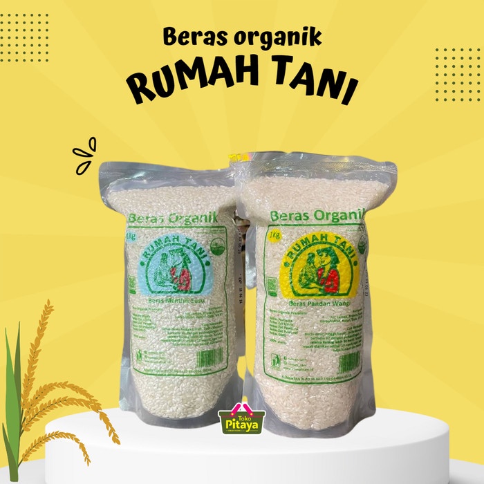 

Produk Unggulan] Beras Organik Rumah Tani Menthik Susu / Beras Pandan Wangi 1 kg - Menthik Susu