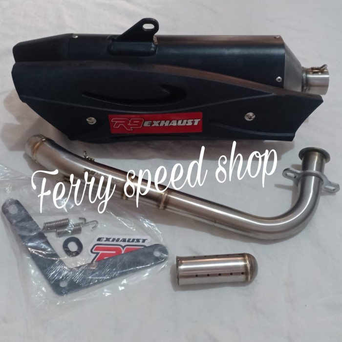 [Original] Knalpot R9 Misano Vario 150 Vario 125 Fi Knalpot R9 Vario 150 / 125 Fi Limited