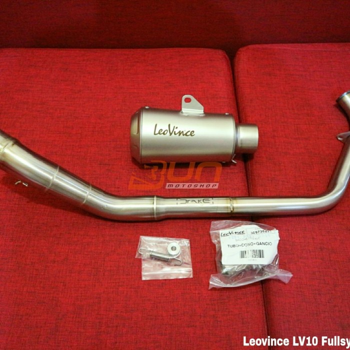 [Original] Leovince Lv10 Lv 10 Fullsystem Gsx R150 Gsx 150R Original Italy Terbaru