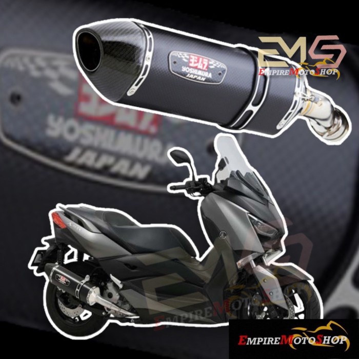[Original] Knalpot Yoshimura R77 Xmax 250 X Max 250 R77J Japan Slip On Terbatas