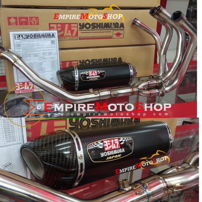 [Original] Knalpot Yoshimura R77 Zx25R Zx 25 R Japan Fullsystem Berkualitas