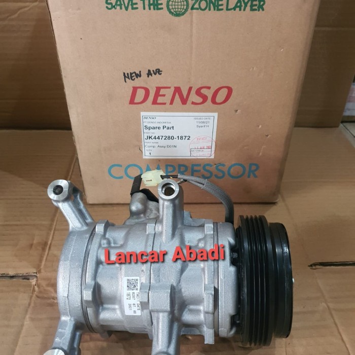 [Ori] Kompresor Compresor Ac Avanza Xenia Allnew 2012-2015 Denso Asli Assy Diskon