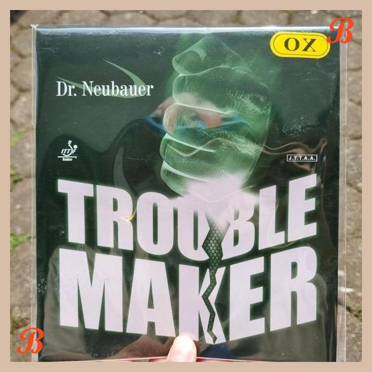 | anb | dr neubauer troublemaker ox black rubber karet bintik panjang