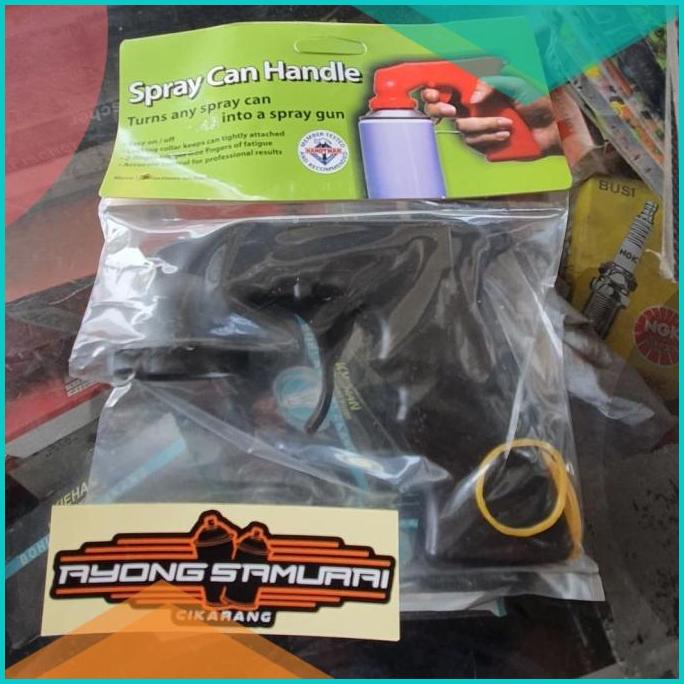 Spray Can Handle (Alat bantu Semprot cat kaleng/Pylox/Samurai Paint) 1