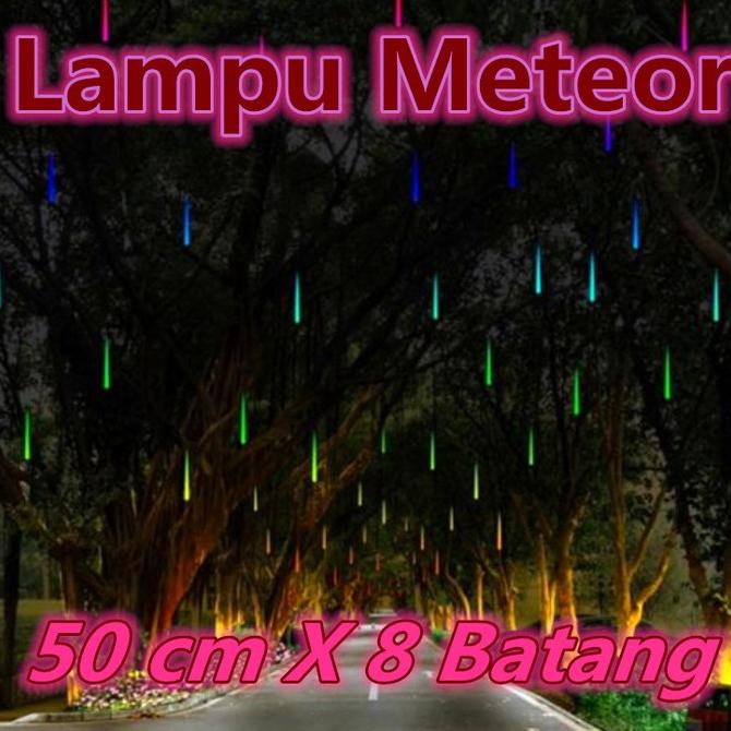 berkualitas Lampu LED Meteor Shower Light / Lampu Natal LED / Lampu Tumblr sale