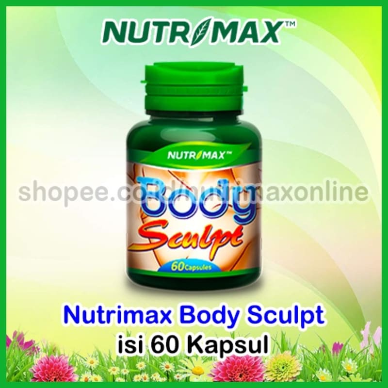 Nutrimax Body Sculpt Isi 60 Vitamin 0bat Herbal Untuk Pengencang Pembesar Payudara Susu Dada Alami S