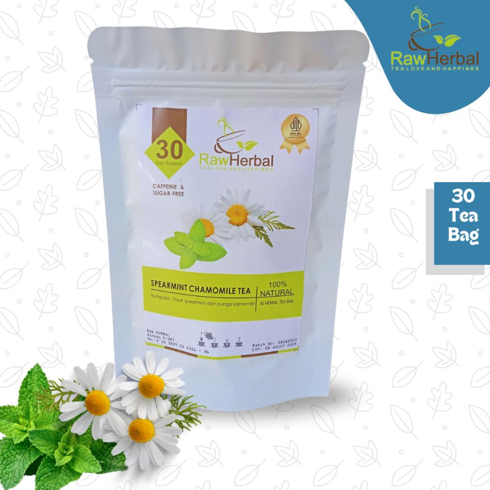 

Trend - Spearmint Chamomile Tea Spearmint Leaf & Chamomile Isi 30 Tea Bag ,.