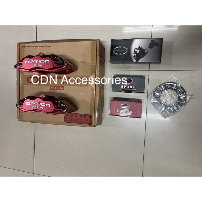 ✨Termurah Caliper Big Brake Kit Mobil Racing/Kaliper Disc Brake Sport Option Diskon