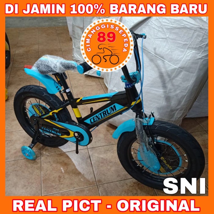 ✨Original Sepeda Anak Bmx 18 Inch Centrum Ban Jumbo 3.0 Murah Berkualitas Terbatas