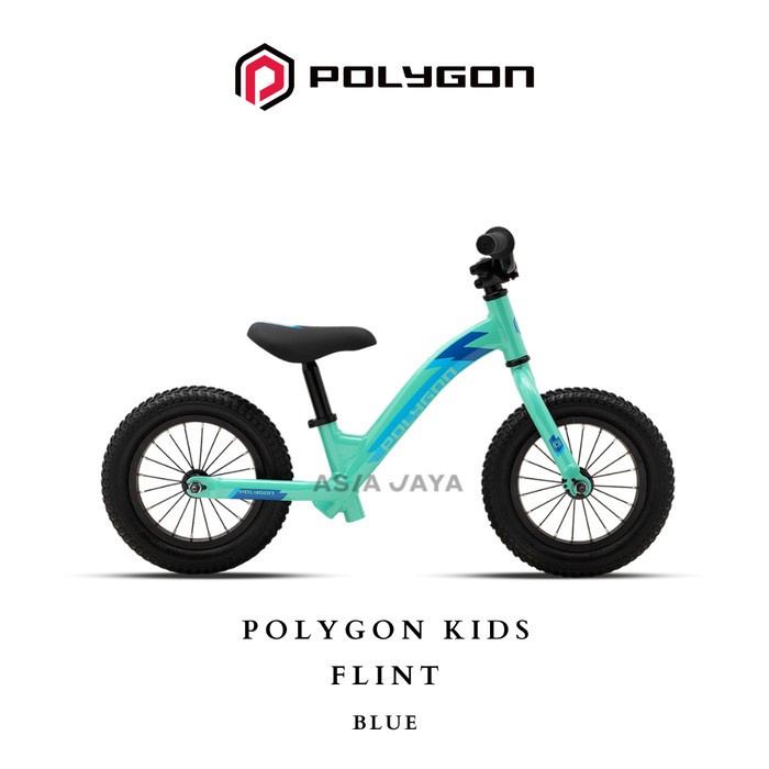 ✨Original Sepeda Keseimbangan Balance Bike Push Polygon Flint Alloy Ban Pompa Terbaru