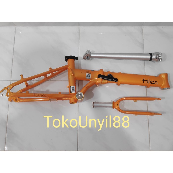 ✨Ori Frame Fnhon Zephyr [16Inch] V-Brake / U-Brake Orange Limited