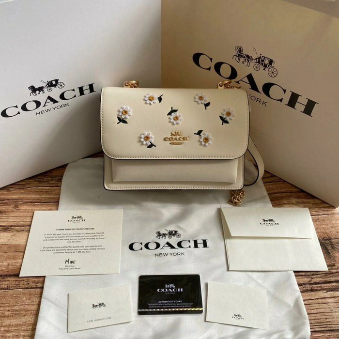 ✨New Coach Klare Crossbody With Daisy Embroidery Limited
