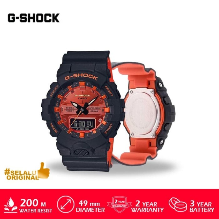 ✨Sale Jam Tangan Casio G-Shock Ga-800Br-1Adr Original Murah Limited