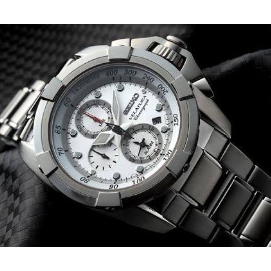 ✨Ready Seiko Snaa89P1 Snaa89 Velatura Alarm Tachymeter Original Terbatas