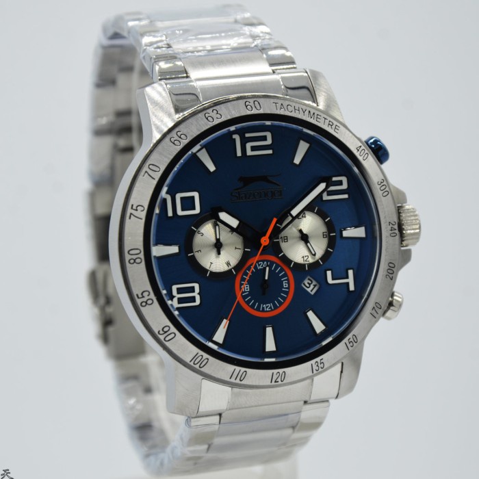 ✨Ready Jam Tangan Pria Original Slazenger Sl.9.6027.2.03 Terbaru
