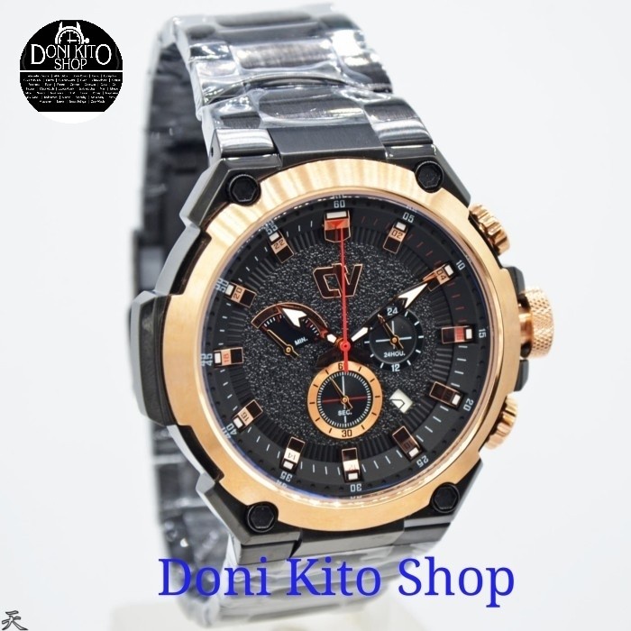 ✨Ready Jam Tangan Pria Christ Verra Original 71170G-18 Blk Garansi Resmi New Limited