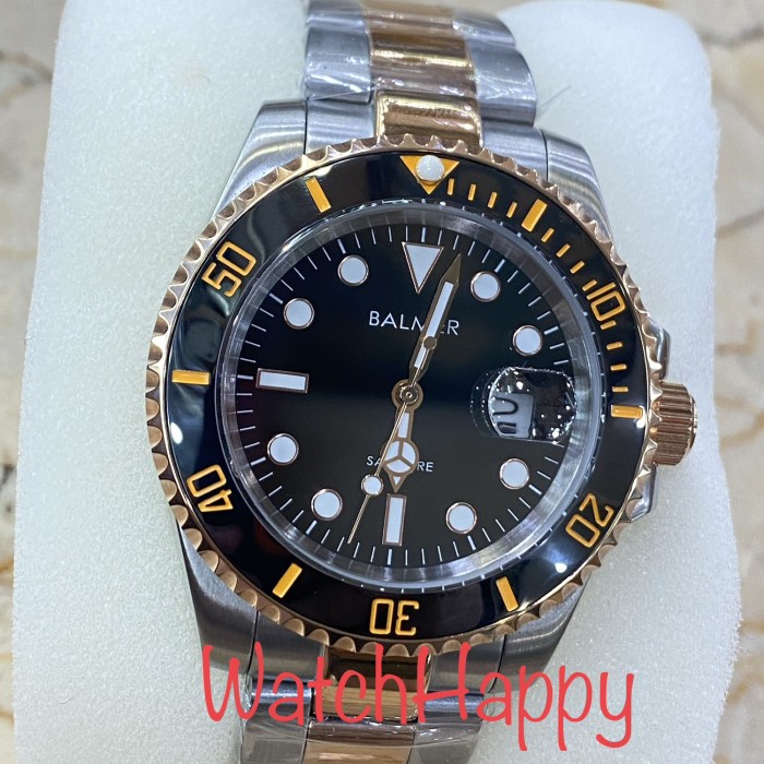 ✨Ready Balmer 7918 B-7918M B7918 Men Silver Rose Quartz Sapphire 100Original Terbatas