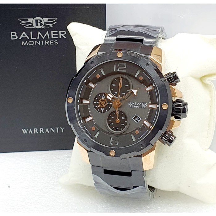 ✨Ready Jam Tangan Pria Balmer 7978 B7978 Kaca Sapphire Anti Gores L Original Limited