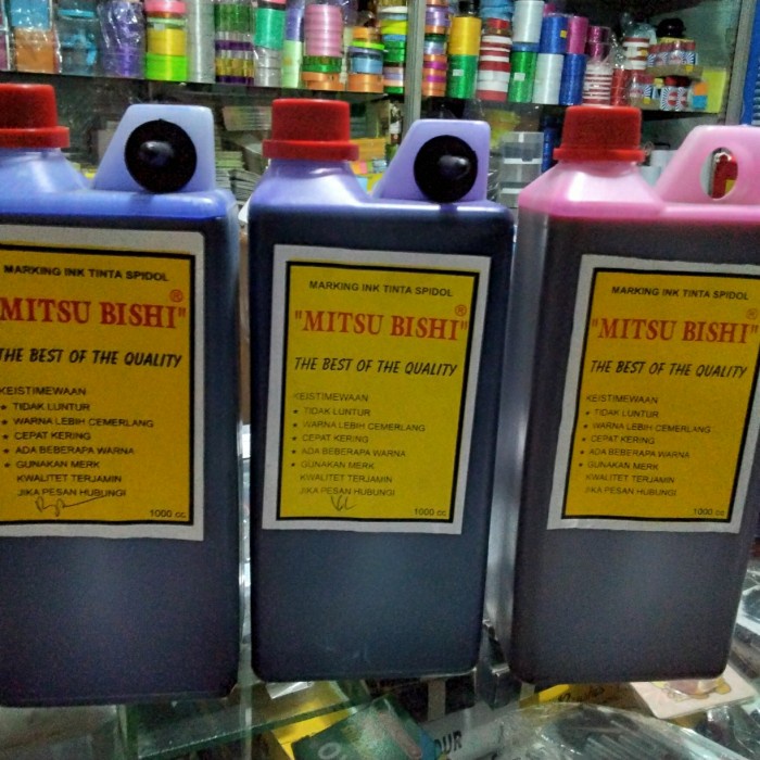 

Ready oke] Tinta pe merk 1 literan Mitsubishi